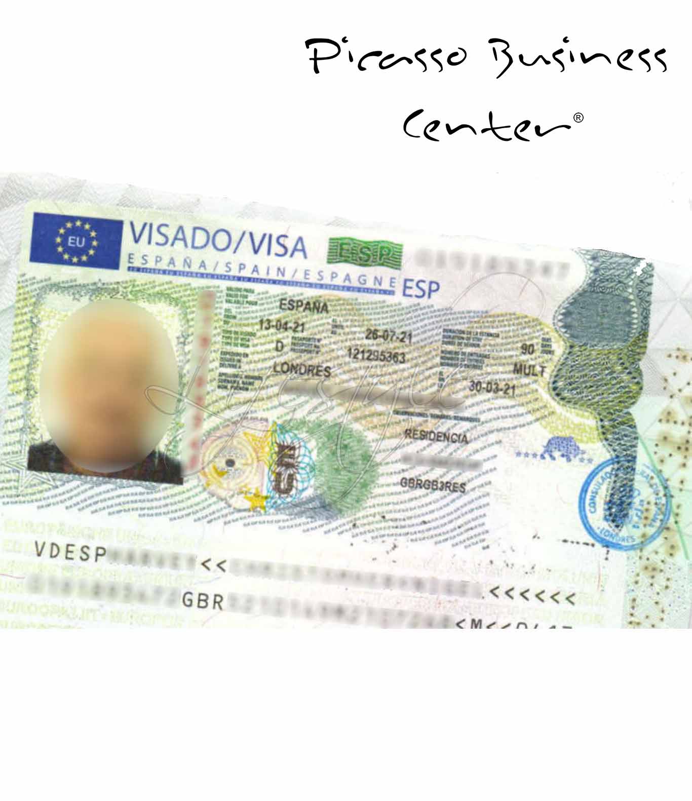 Visado y autorización de residencia